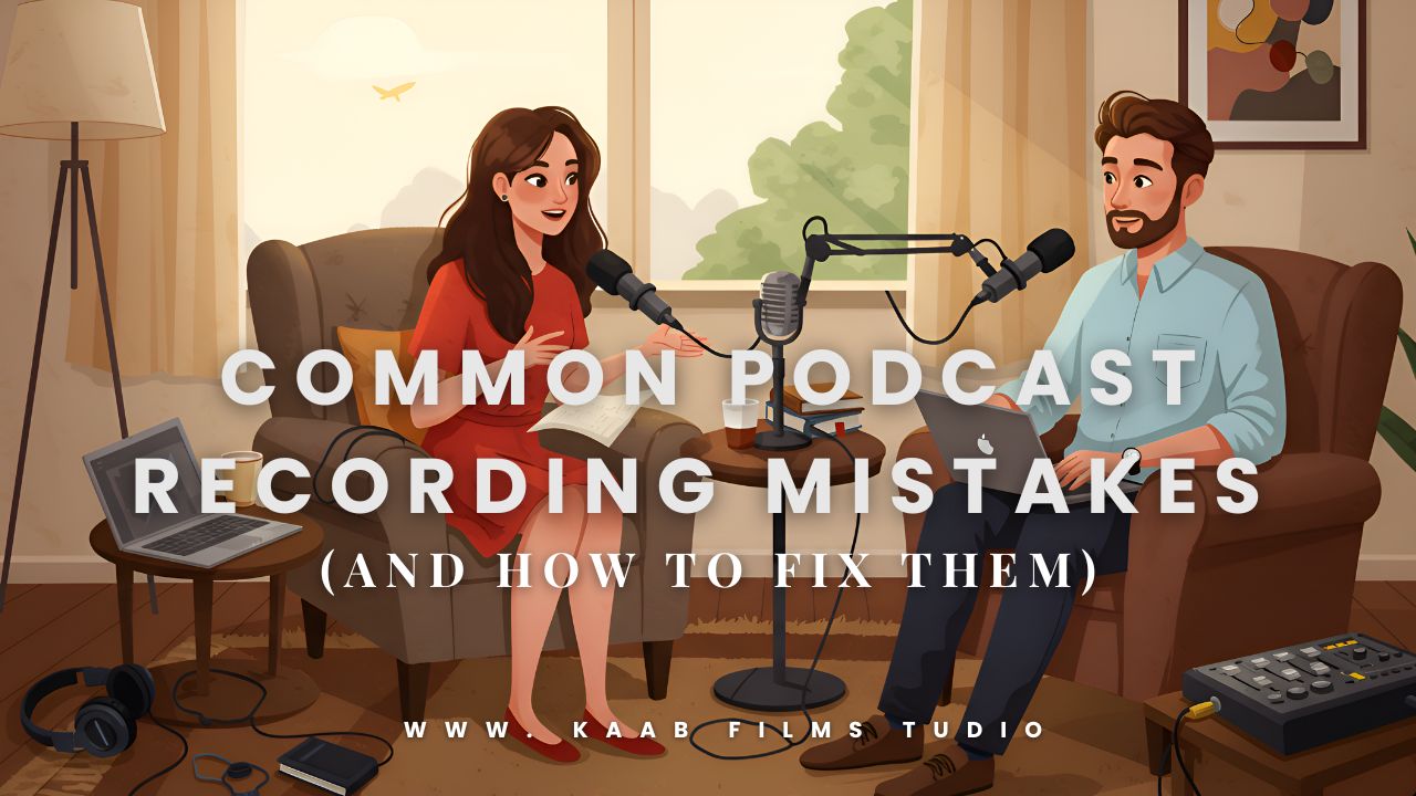 Common Podcast Recording Mistakes (And How to Fix Them)